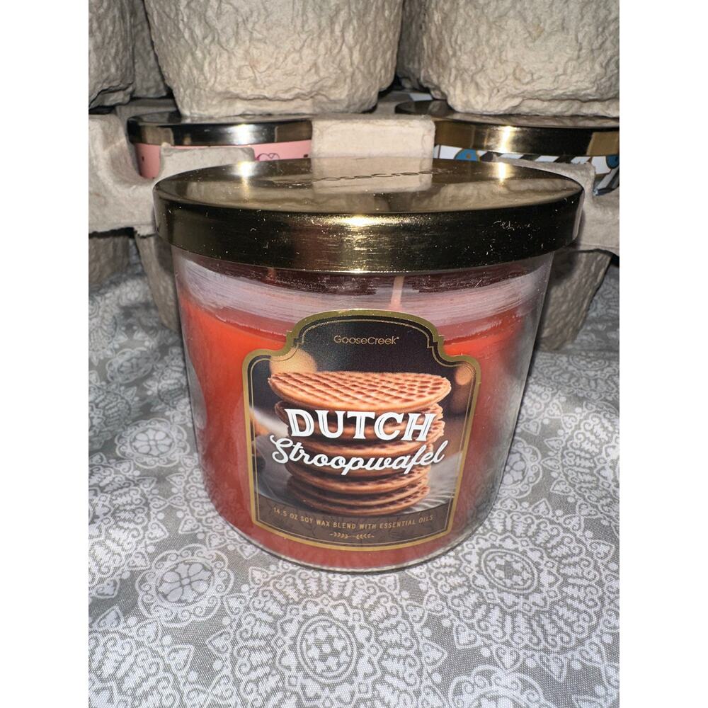 Goose Creek Dutch Stroopwafel 14.5oz 3-Wick Candle